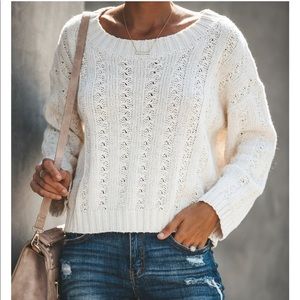 Vici collections knit sweater